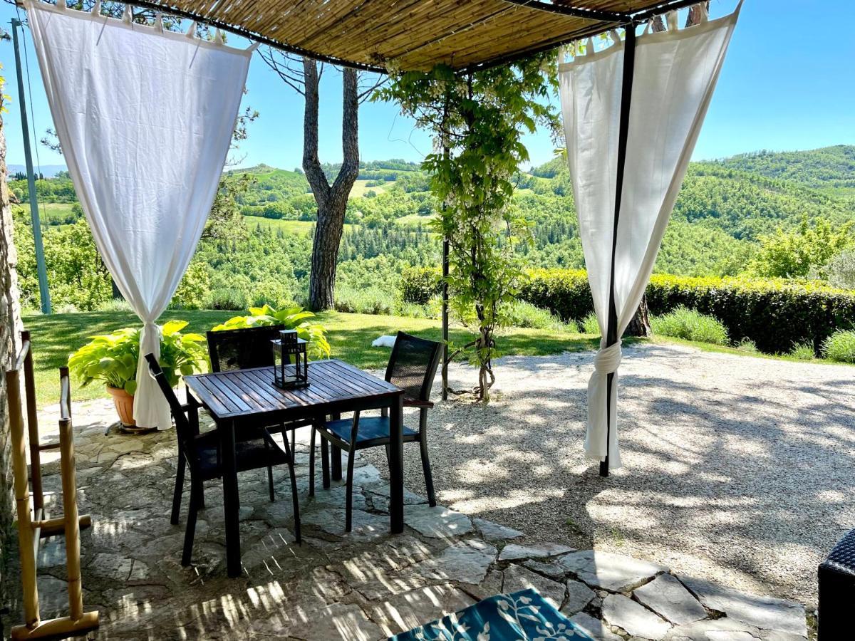 La Panoramica Gubbio - Maison De Charme - Casette E Appartamenti Self Catering Per Vacanze Meravigliose! ภายนอก รูปภาพ